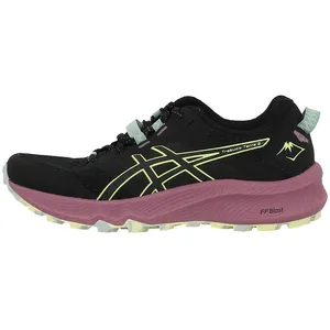 Chaussures ASICS Trabuco Terra 2 noir rose femme - 37 pas cher