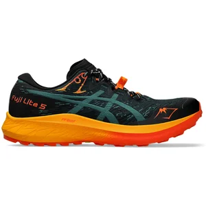 ASICS Fuji Lite 5 Chaussure Trail Hommes - Vert Olive , Bleu Gris, Poi... pas cher