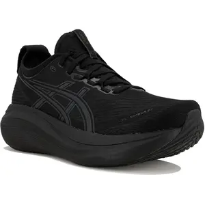 Asics Gel-Nimbus 27 - femme - noir pas cher