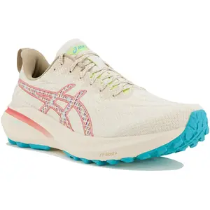 Chaussures ASICS GT-2000 13 TR beige rouge bleu femme - 37 pas cher