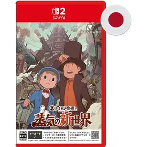 Professeur Layton et le Nouveau Monde à vapeur (JAPON) SWITCH 2 pas cher