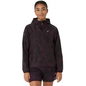 ASICS Fujitrail Packable Veste running Femmes - rouge vin, Taille XL pas cher