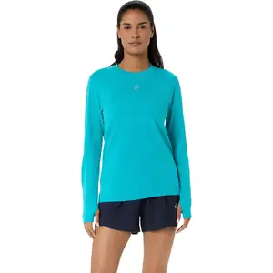 ASICS Road Seamless  Maillot de course Femmes - turquoise, Taille M pas cher