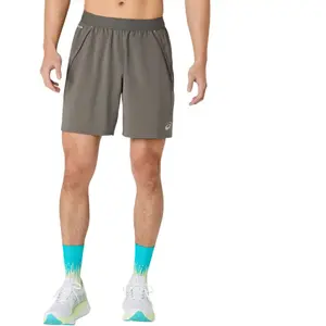 ASICS Road 2in1 7In Short de running Hommes - gris, Taille L pas cher