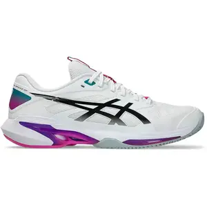 Chaussures de tennis terre battue homme, Solution Speed FF 4 blanc rose - ASICS