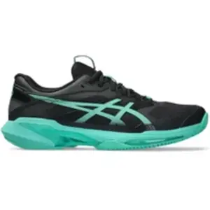 Chaussures de tennis terre battue homme, Solution Speed FF 4 noir vert - ASICS pas cher