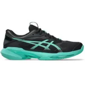 ASICS Chaussures de tennis terre battue homme, Solution Speed FF 4 noir vert pas cher