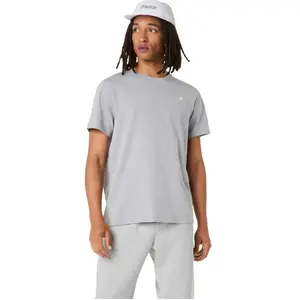 ASICS Spiral Embroidery Maillot de course Hommes-gris, Taille XL pas cher