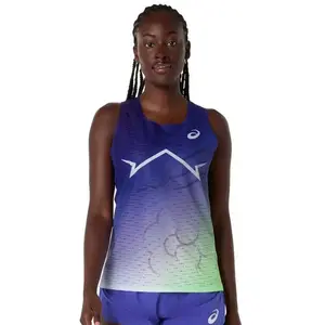 ASICS Metaspeed Maillot de course Femmes-bleu, Taille S pas cher