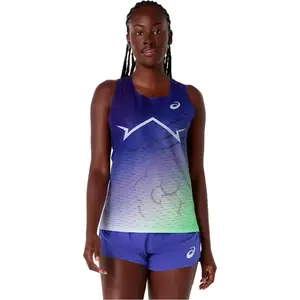 ASICS Metaspeed Maillot de course Femmes-bleu, Taille XL pas cher