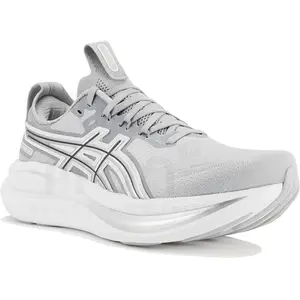 ASICS Gel-Nimbus 28 ATC Chaussure de running sans stabilisateurs Hommes-gris, argent, Taille 44,5 pas cher