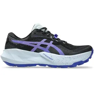 Chaussures ASICS Trabuco 14 noir violet blanc femme - 37.5 pas cher