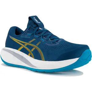 Chaussures ASICS Gel-Cumulus 28 bleu intense blanc jaune - 46 pas cher
