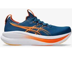 Comparateur de prix : Chaussures ASICS Gel-Nimbus 28 bleu marine orange blanc - 42