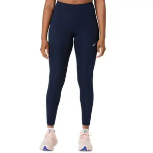 ASICS Road High Waist Collant de course Femmes-bleu foncé, Taille M pas cher