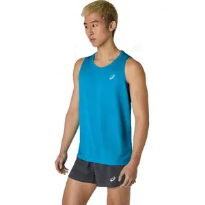 Comparateur de prix : ASICS Core Maillot de course Hommes-bleu, Taille L
