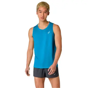 Débardeur ASICS Core Singlet bleu aqua - XXL pas cher