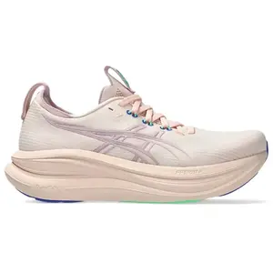 Comparateur de prix : Chaussures Asics Gel-Nimbus 28 Rose SS26 Femme, Taille 38 - EUR