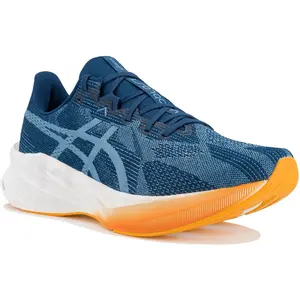 Chaussures ASICS Dynablast 5 bleu marine blanc orange - 40 pas cher