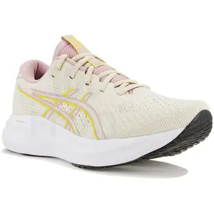 Baskets ASICS Gel-Excite 11 blanc beige rose femme - 37.5 pas cher