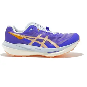 ASICS Fuji Speed 4 Chaussure trail Unisex-bleu, orange, Taille 46 pas cher