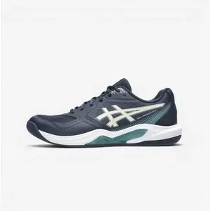 Chaussures de tennis moquette homme, Asics Gel Dedicate 9 bleu pas cher