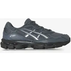 ASICS Gel-nyc Leather  Gris/noir pas cher