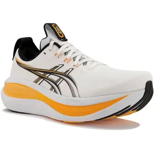 Chaussures ASICS Gel-Nimbus 28 blanc orange noir - 44.5
