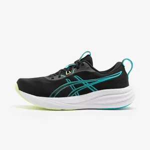ASICS GEL-PULSE 17 Chaussure de running sans stabilisateurs Hommes - noir, turquoise, Taille 44 pas cher