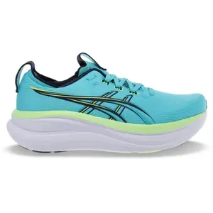 Comparateur de prix : Chaussures Asics Gel-Nimbus 28 Bleu Turquoise AW26, Taille 44 - EUR