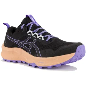 Chaussures ASICS Trabuco Terra 3 noir violet orange femme - 39.5 pas cher