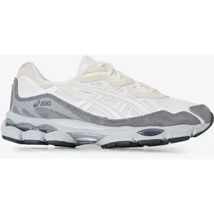 Asics GEL-NYC Homme - Baskets, Blanc - Pointure 43.5 - Cuir pas cher