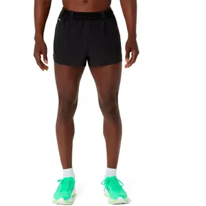Short ASICS Metarun Split noir pur - XXL pas cher