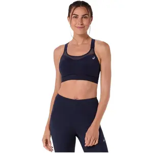 ASICS Road Compression Soutien-gorge sport Femmes-bleu foncé, Taille 70B pas cher