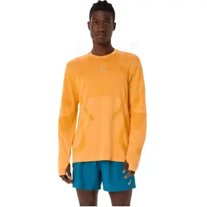 Comparateur de prix : ASICS Road Seamless Maillot de course Hommes-jaune, Taille XL