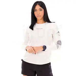 ASICS Fujitrail Logo Maillot de course Femmes-beige, Taille M pas cher