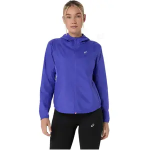 Comparateur de prix : Veste légère à capuche ASICS Core bleu ultra femme - M