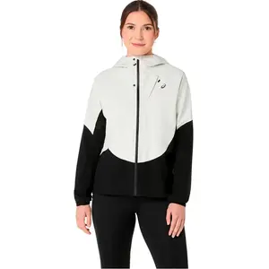 Comparateur de prix : Veste à capuche ASICS Metarun Legend blanc noir femme - S
