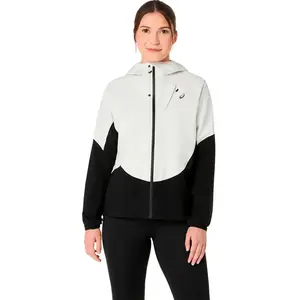 Veste à capuche ASICS Metarun Legend blanc noir femme - XS pas cher