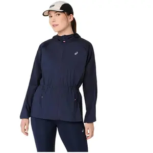 Comparateur de prix : ASICS Road Veste running Femmes-bleu foncé, Taille L
