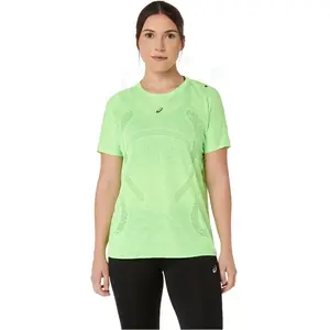 ASICS Metarun Maillot de course Femmes-vert, Taille S pas cher