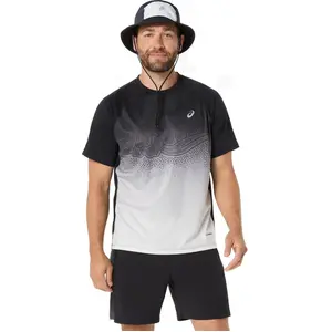 ASICS Road Fade Maillot de course Hommes-noir, beige, Taille XXL pas cher