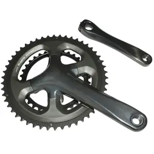 Pédalier vélo route Shimano Tiagra 10v 2 plateaux (52-36)- 175 mm