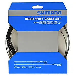 Comparateur de prix : Shimano jeu de câbles d'engrenages 2100 mm Racenoir 3-pièces