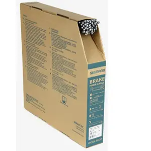 Comparateur de prix : Cables de frein route Shimano acier 1,6mm x 2,05m (boite de 100 cables