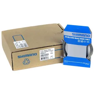 Comparateur de prix : Câble de frein route/VTT en acier Shimano (x10) Gris TU Y80098410