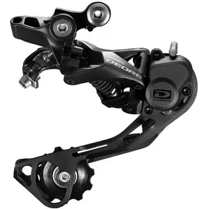 Comparateur de prix : Derailleur vtt arriere shimano 10v. deore noir m6000 shadow+ sgs