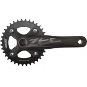 Pédalier VTT SHIMANO ZEE M645 - Manivelle 170mm - Plateaux 36 dents - Couleur Noir