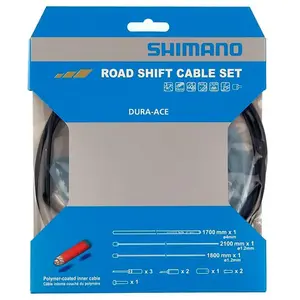 Comparateur de prix : Shimano Kit Cables et Gaines de dérailleurs Dura Ace Polymère Noir