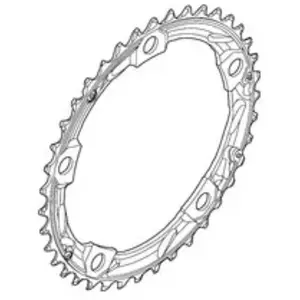 Plateau Shimano 105 FC-5703 - Argenté - 39 dents - Pour Adulte HommeVendu parla-becanerie